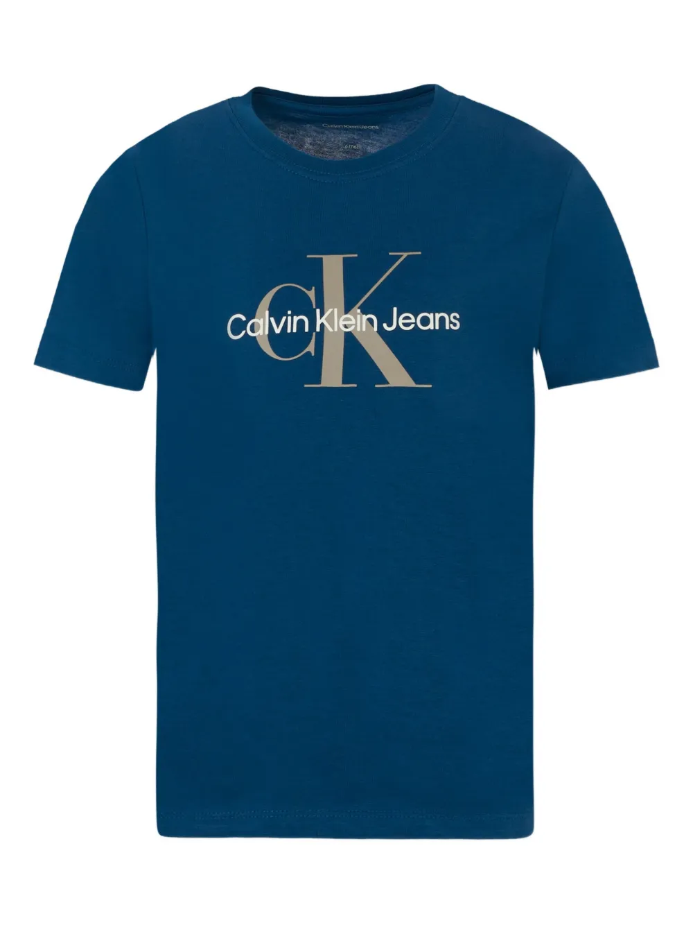 

Футболка с логотипом Calvin Klein Kids, синий