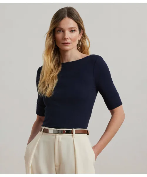 

Блузка Джуди Slim fit Lauren Ralph Lauren, синий