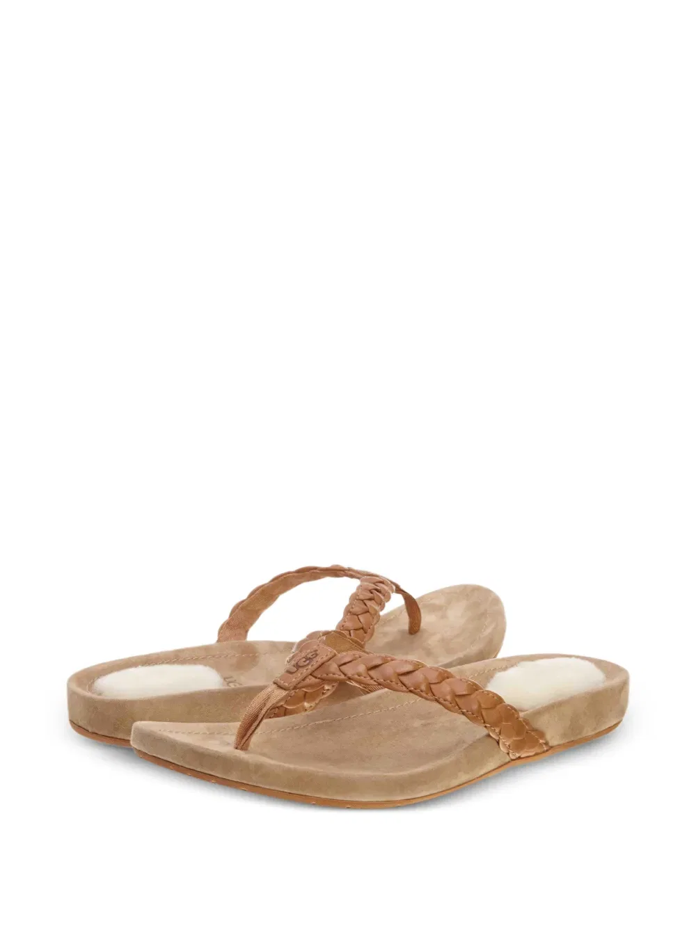 Плетеные сандалии Маккензи Ugg Kids, коричневый