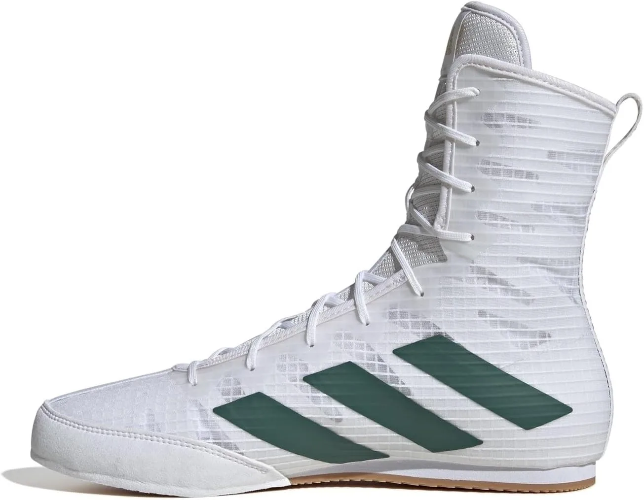 Кроссовки Adidas Box Hog 4 унисекс для взрослых, черный/зеленый — фото 2