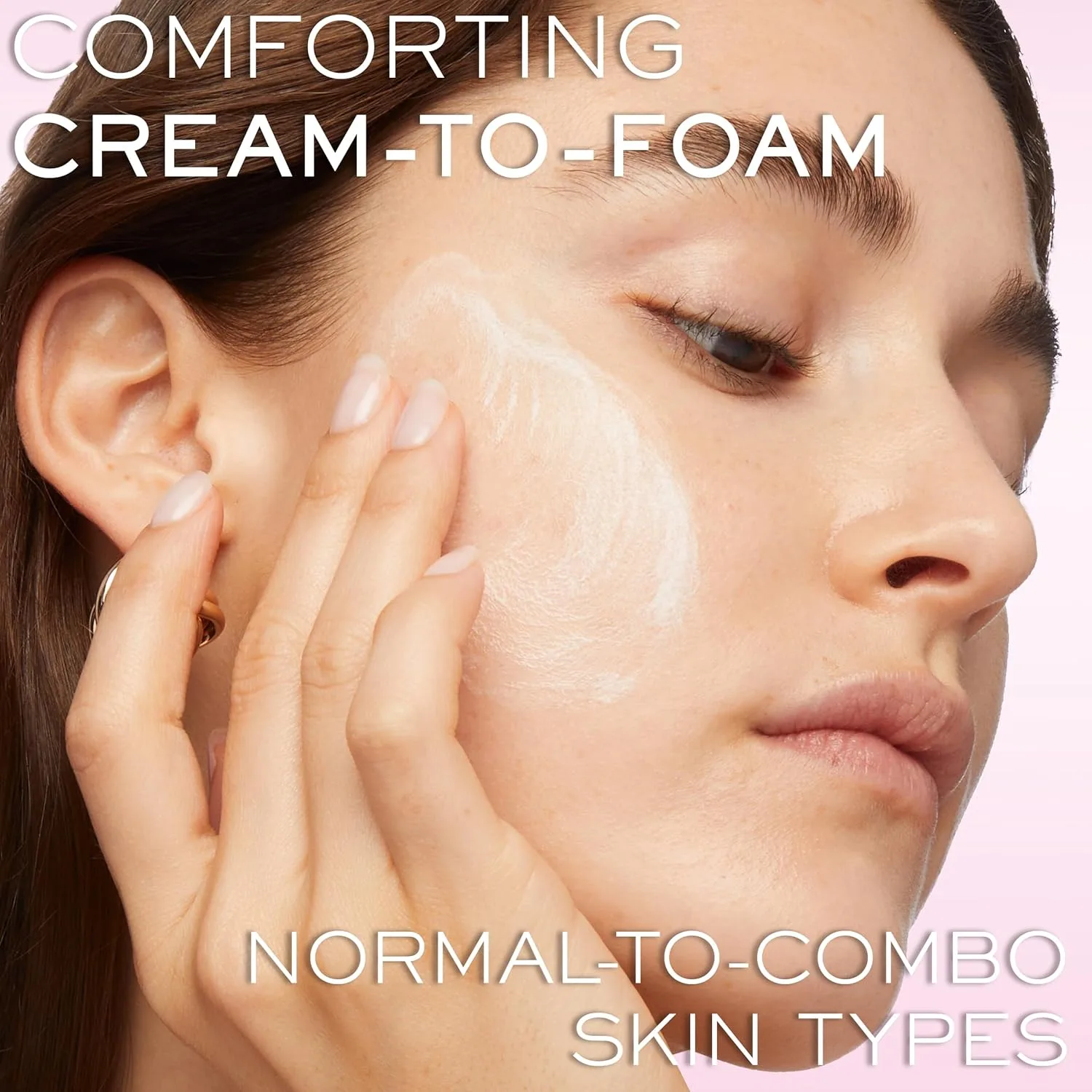 Пенка для умывания Lancôme — Créme Mousse Confort с маслом шиповника, нежно очищает и снимает макияж, , White, 125 мл — фото 2