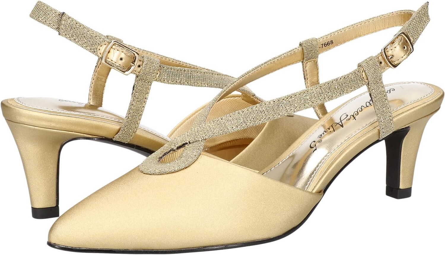 

Туфли Easy Street Finesse, цвет Gold Satin