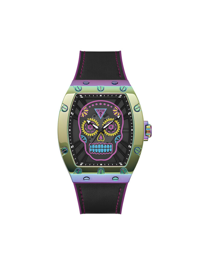 

Часы Day of The Dead Santa Muerte GW0506G2 Guess, зеленый/черный