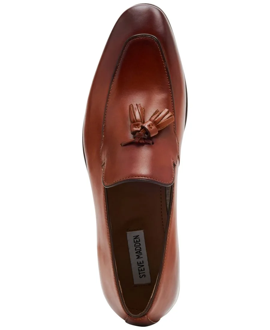 Мужские слипоны Gior Steve Madden, Cognac — фото 4