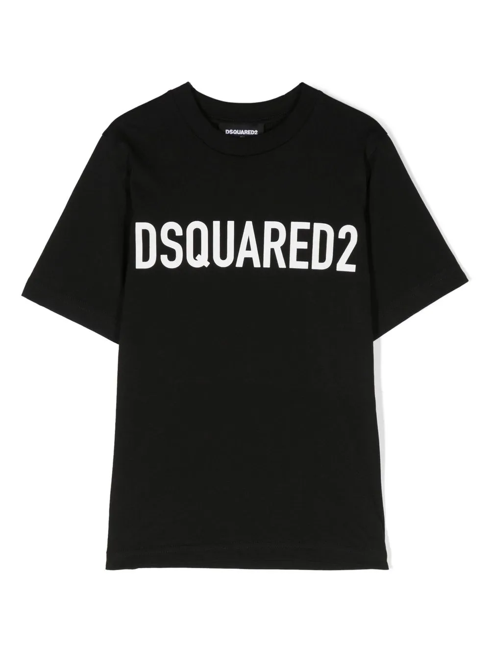 

Футболка с логотипом DSQUARED2 KIDS, черный