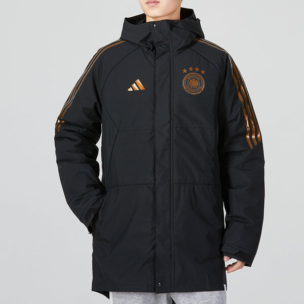 Куртка парк германия condivo 22 стадион куртка Adidas, черный — фото 3
