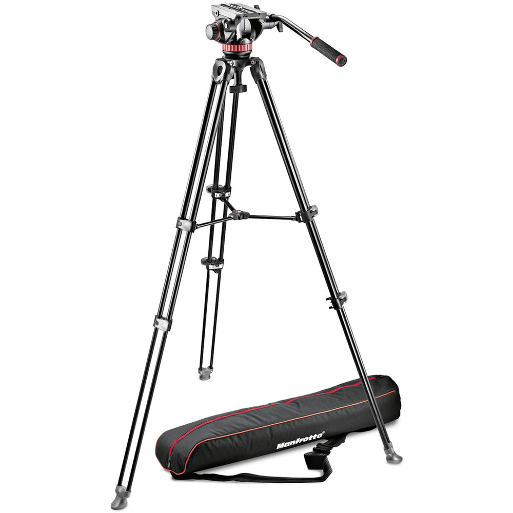 

Жидкостная головка Manfrotto MVH502A и штатив MVT502AM с сумкой для переноски