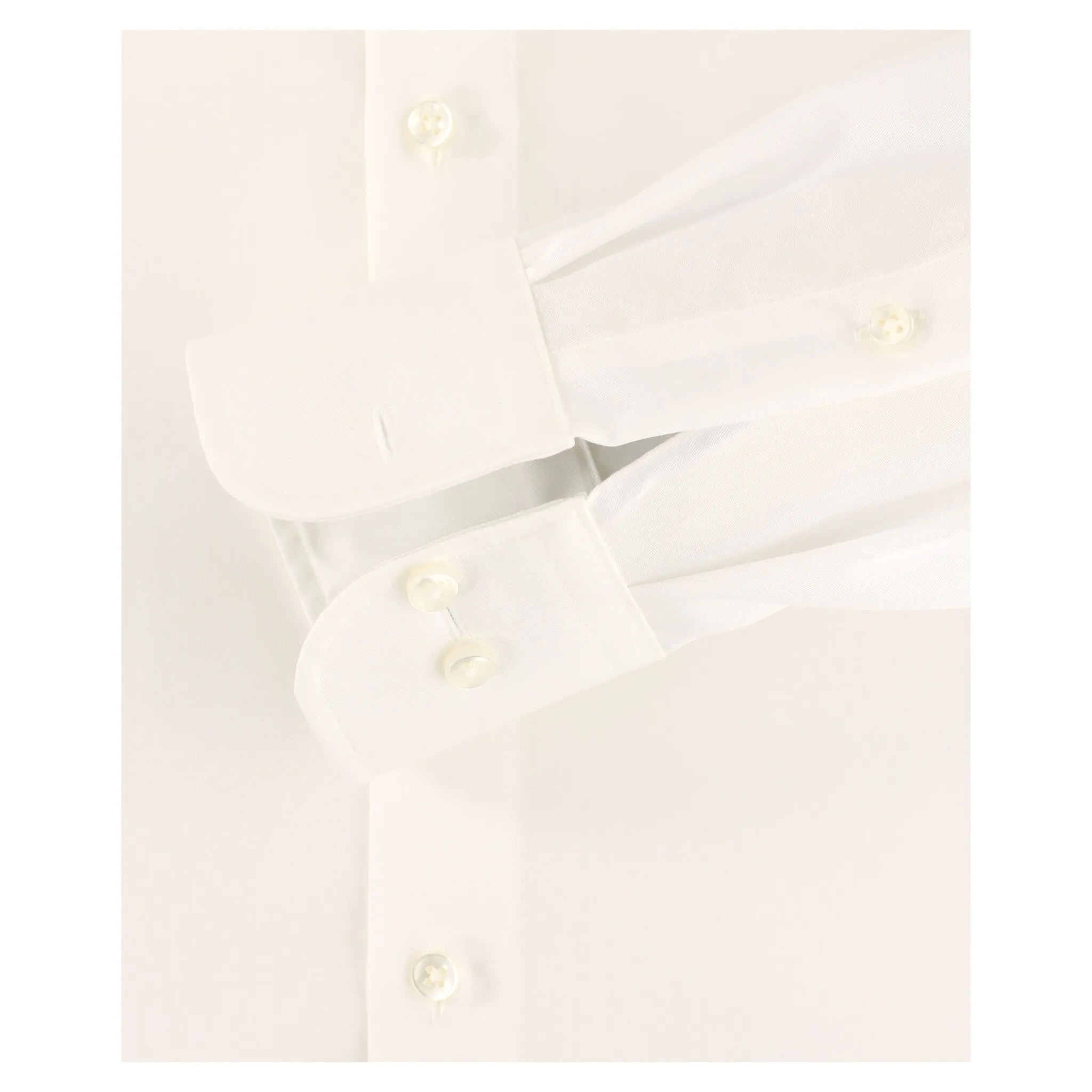 

Деловая рубашка CASAMODA "Деловая рубашка CASAMODA удлиненные рукава 69см однотонная", белый