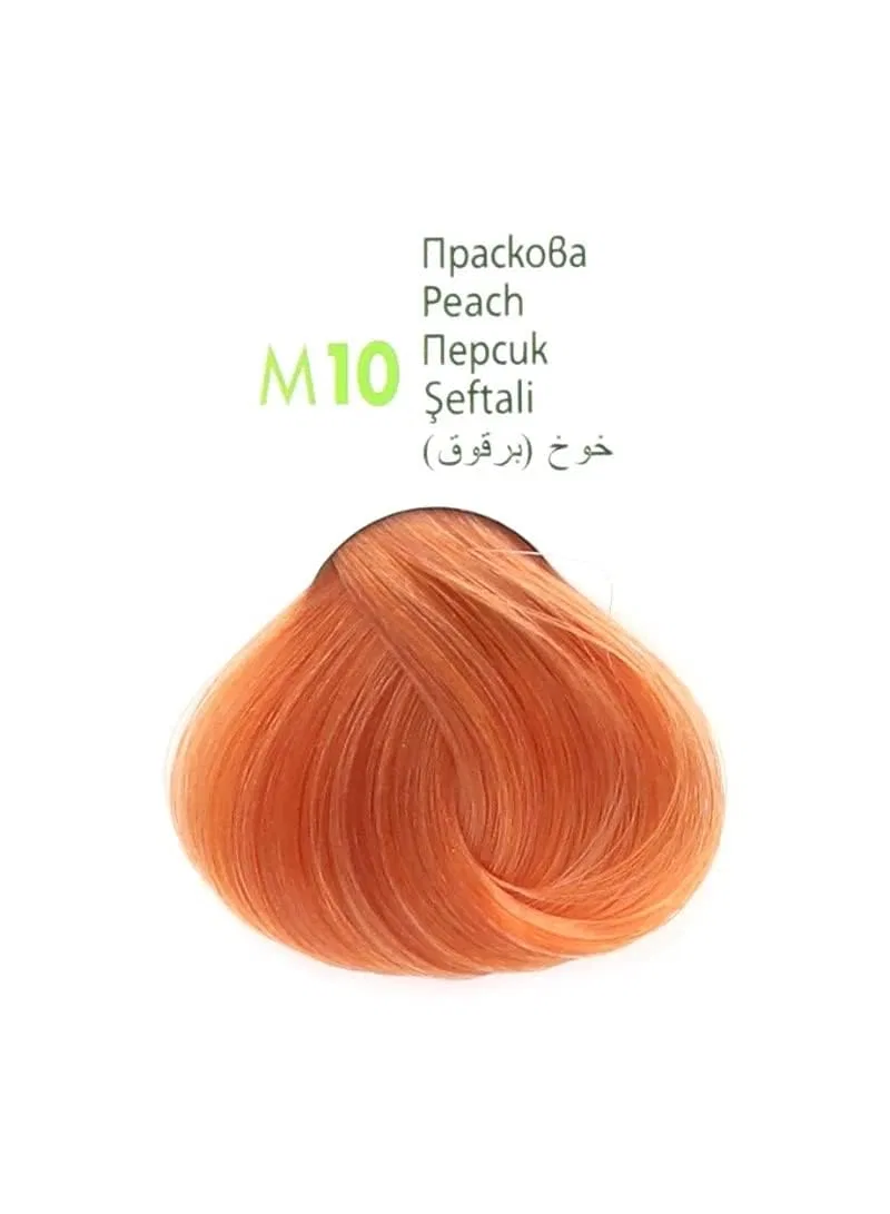 Стойкая краска для волос MM Beauty Phyto & Colour 125 г, № M10 Персиковый Elea — фото 3