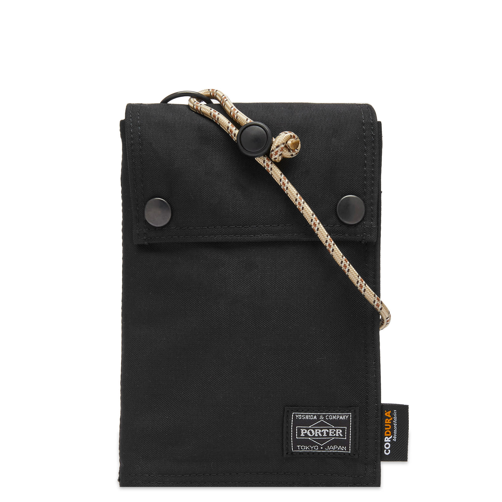 

Сумка Comme Des Garçons Homme X Porter Cordura Pouch Bag, черный