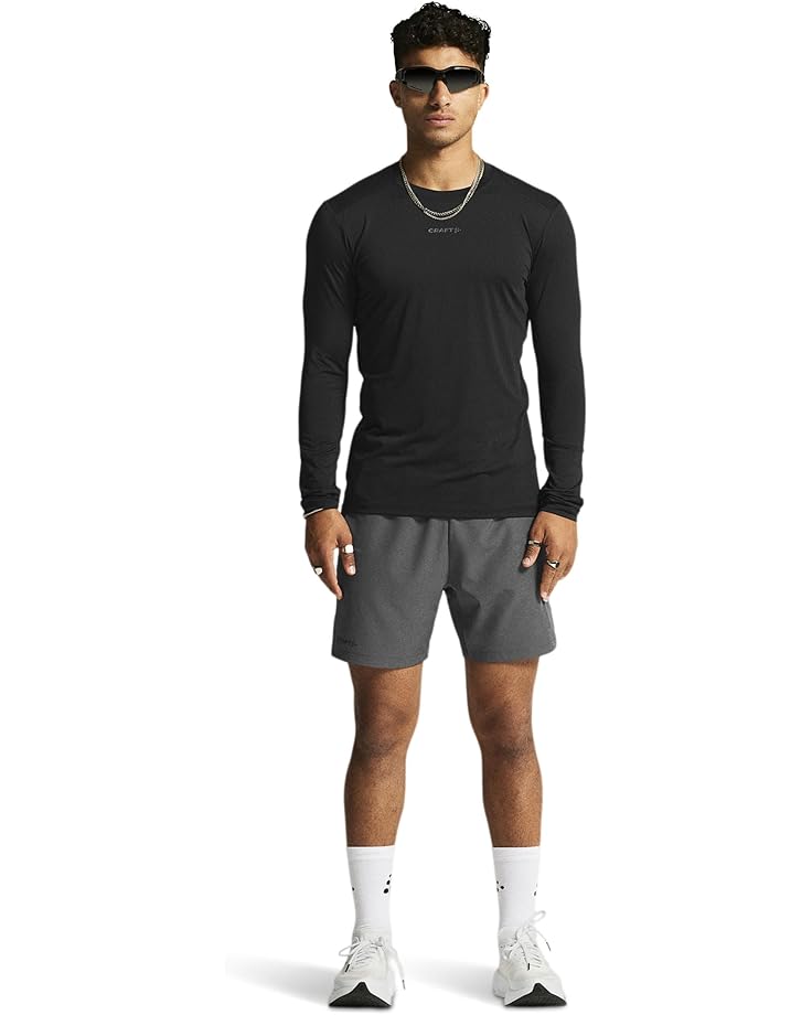 

Мужская футболка Craft Advance Essence Longsleeve 2, Black, Черный, Мужская футболка Craft Advance Essence Longsleeve 2, Black