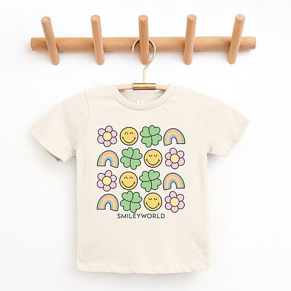 Футболка Smileyworld smiley clover daisy youth The Juniper Shop, Black — фото 2