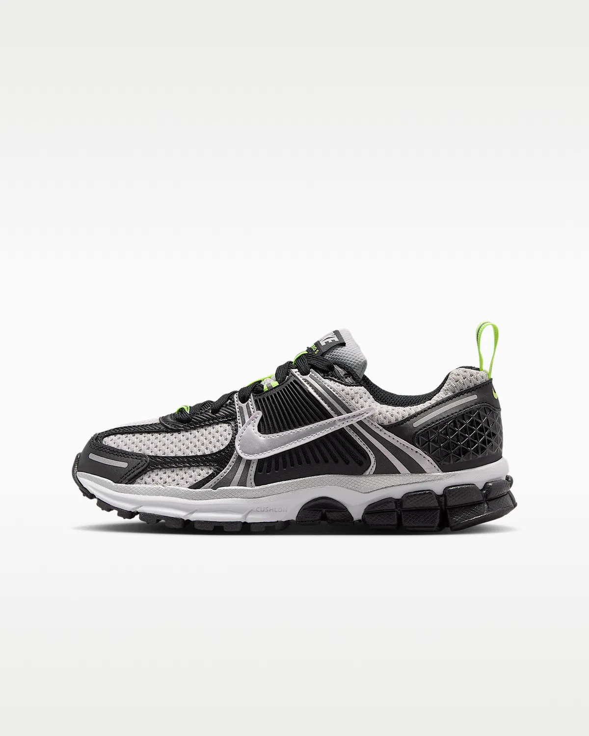 Кроссовки для старших детей Nike Vomero 5, Black/Photon Dust/Volt Ice/Metallic Silver