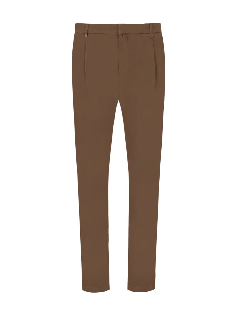 

Узкие брюки со складками спереди Distretto12 Rio Pence T. Giron, коричневый