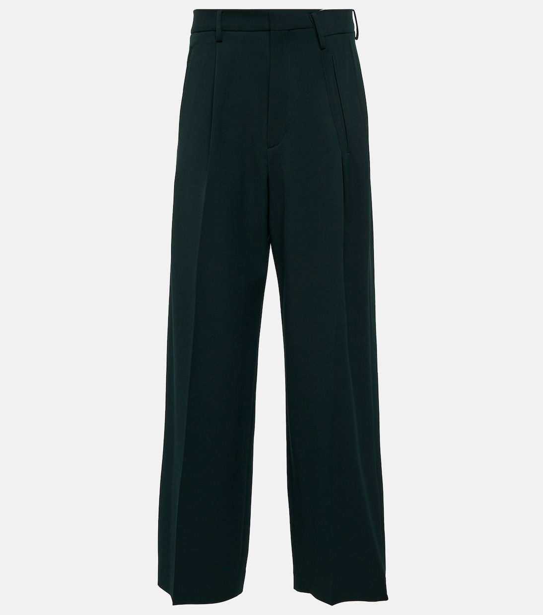 

Широкие брюки со складками MM6 Maison Margiela, Poison Green