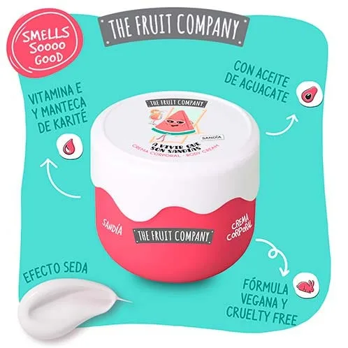 Крем для тела с ароматом арбуза 200 мл THE FRUIT COMPANY — фото 2