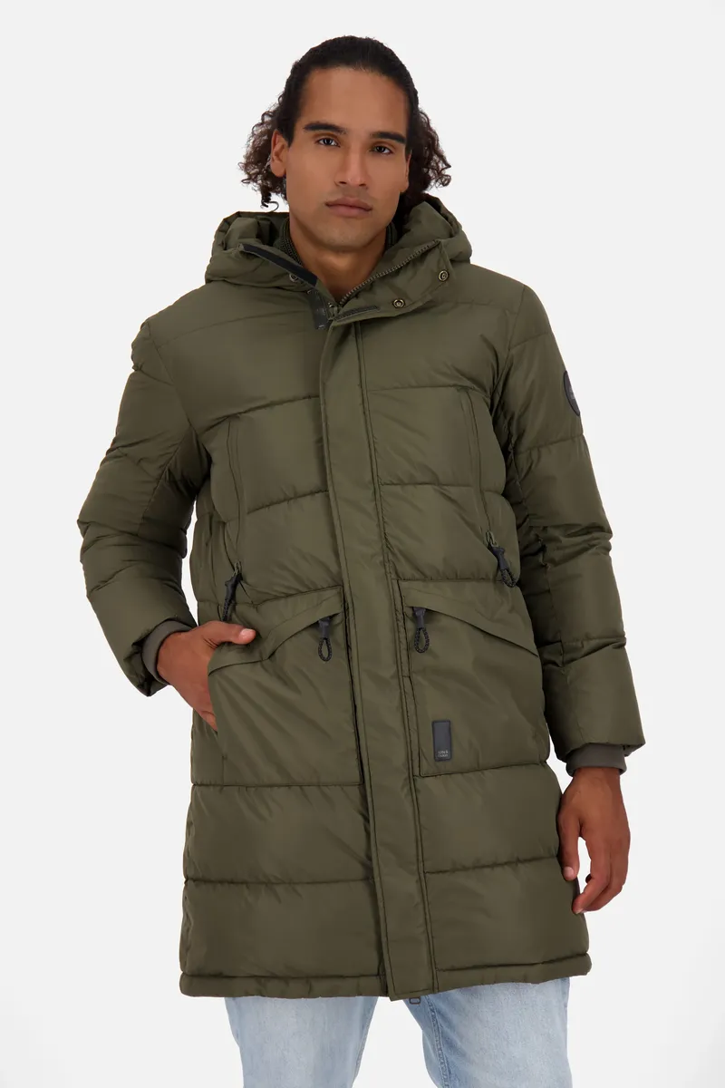 

Alife & Kickin зимняя куртка "TobiasAK A Puffer Parka мужская зимняя куртка, куртка", цвет Stone