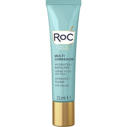 

RoC Multi Correxion Hydrate + Plump 3-в-1 крем для кожи вокруг глаз с антивозрастным эффектом и восстановлением 15 мл