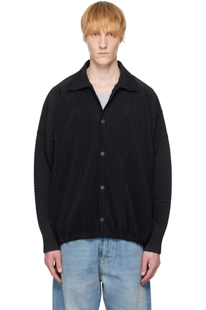 

Черная куртка Monthly Color March HOMME PLISSÉ ISSEY MIYAKE