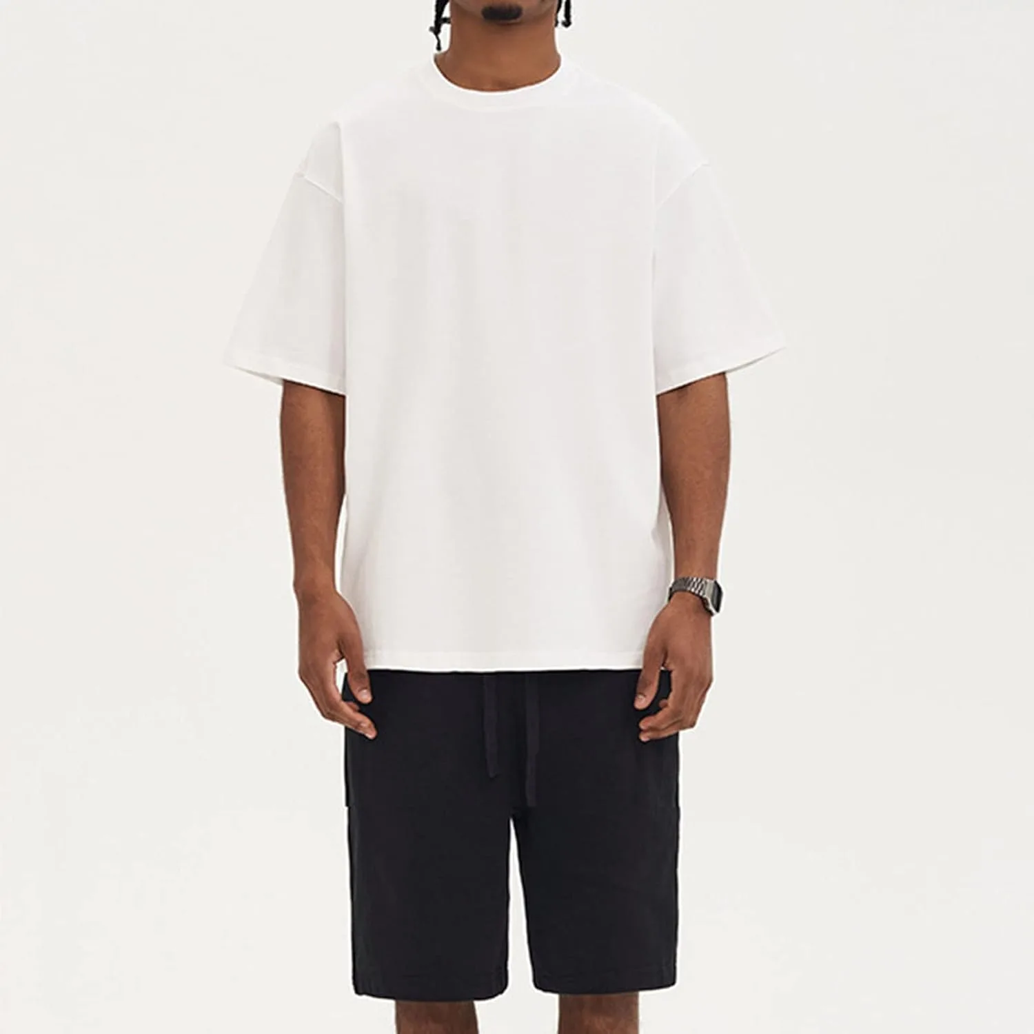 Мужская футболка Crewneck Daily Comfy Tee для повседневной носки — фото 2