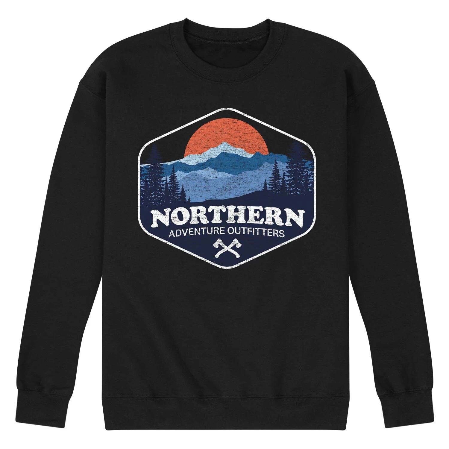 

Мужской свитшот с рисунком Northern Adventure Licensed Character