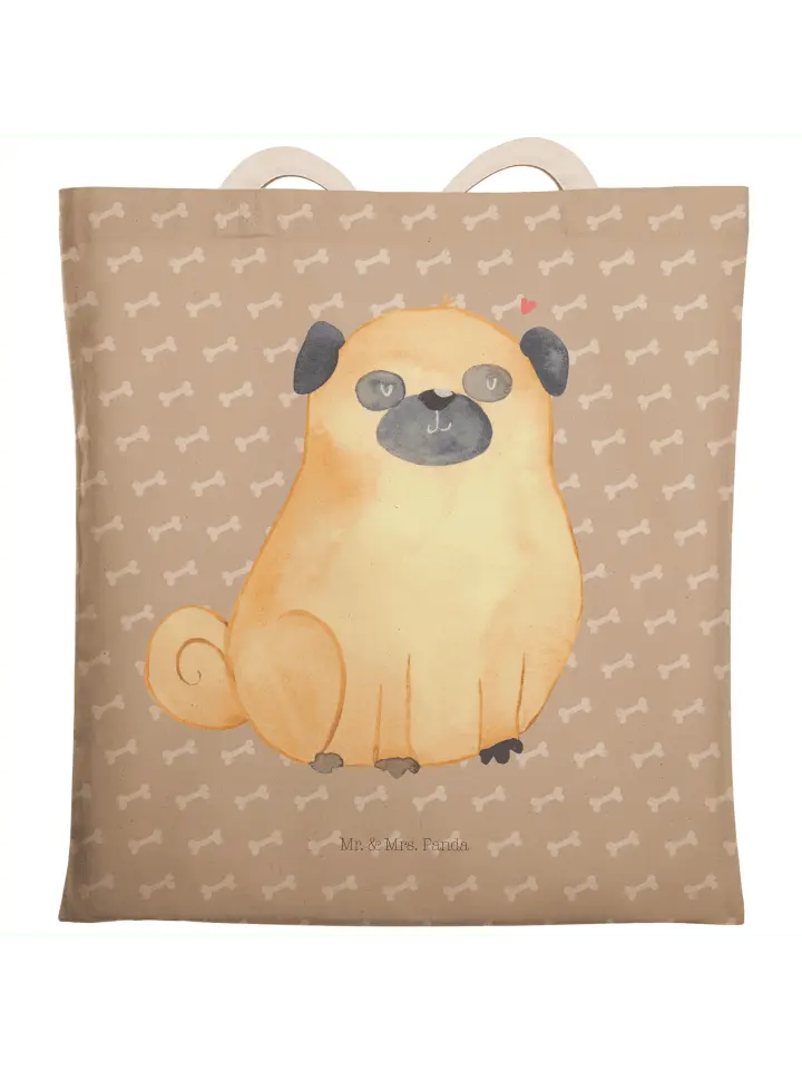 

Шоппер Mr. & Mrs. Panda, цвет hundeglück