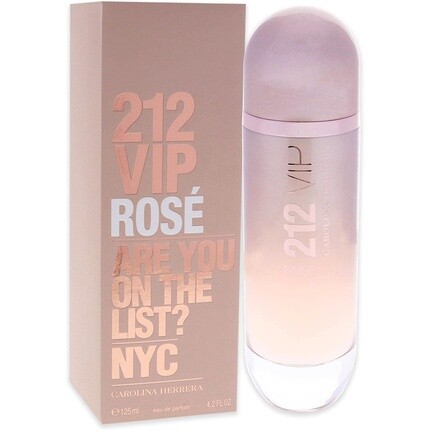 Парфюмированная вода 212 Vip Rose для женщин объемом 4,2 унции, Carolina Herrera — фото 3
