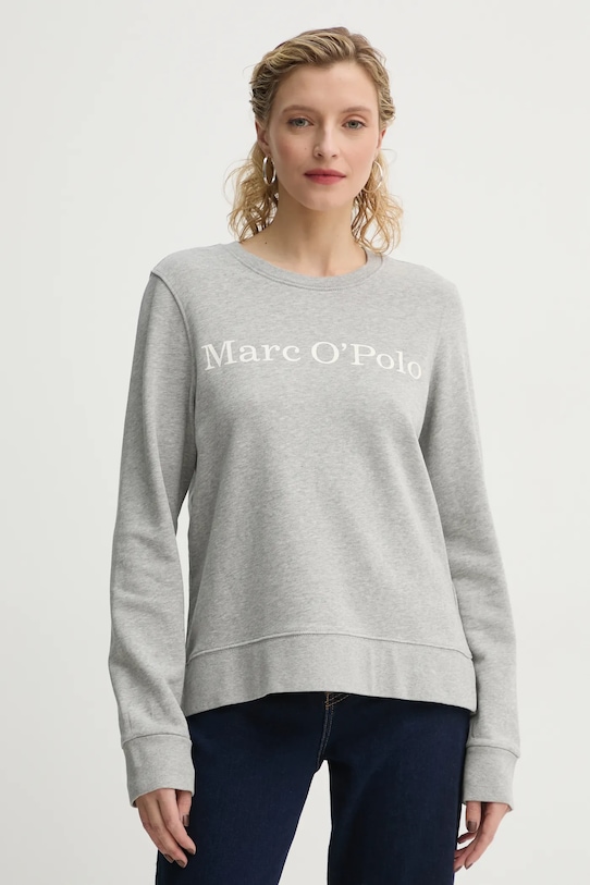 

Хлопковая толстовка Marc O'Polo, серый