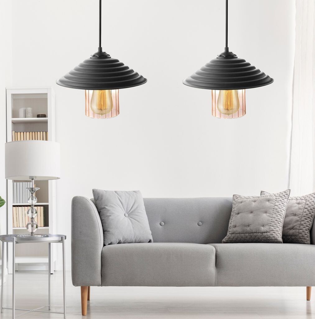 

Opviq, 204- 204FLH, черный, люстра, Люстра НЛО с акриловым стеклом