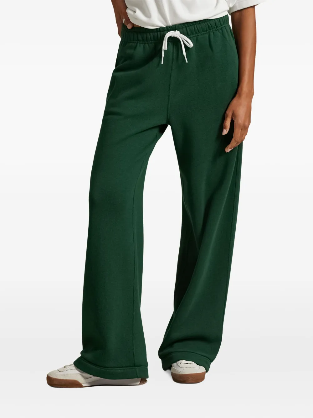 Спортивные брюки с кулиской Polo Ralph Lauren, зеленый — фото 3