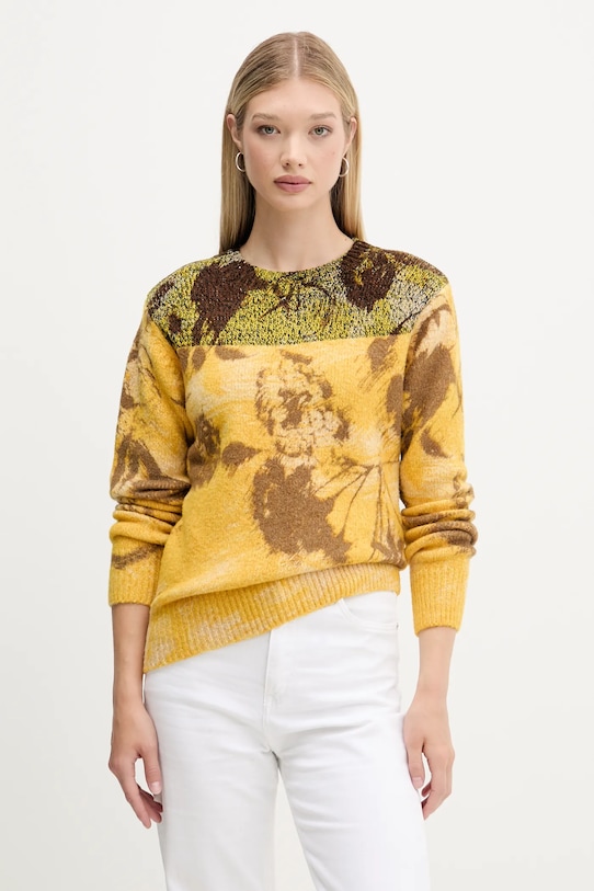 

Свитер с добавлением шерсти ADAK Desigual, желтый