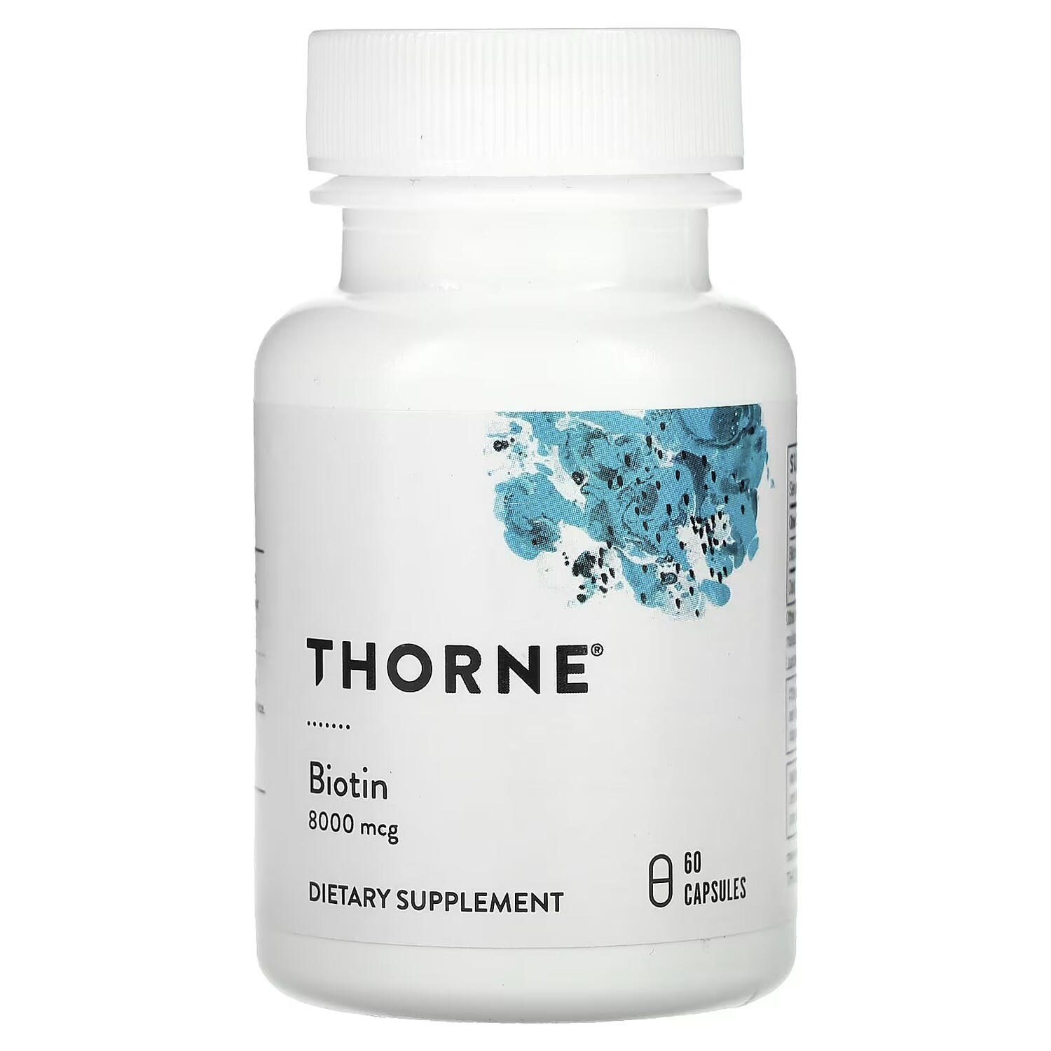 

Thorne Биотин 8000 мкг 60 капсул