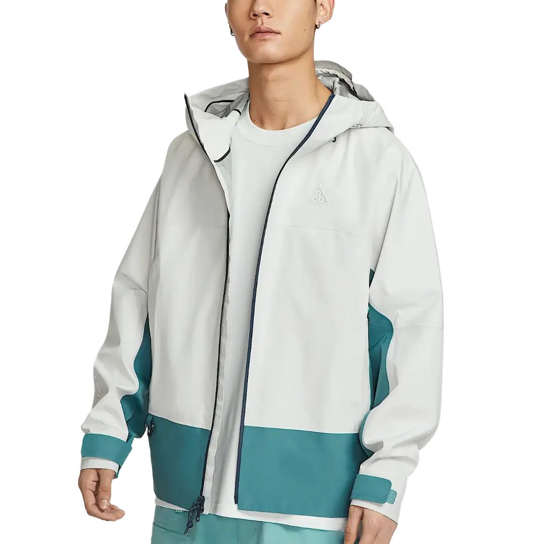 

Nike Куртка ветровка, Phantom Gray White/Smoke Blue/Mountain White