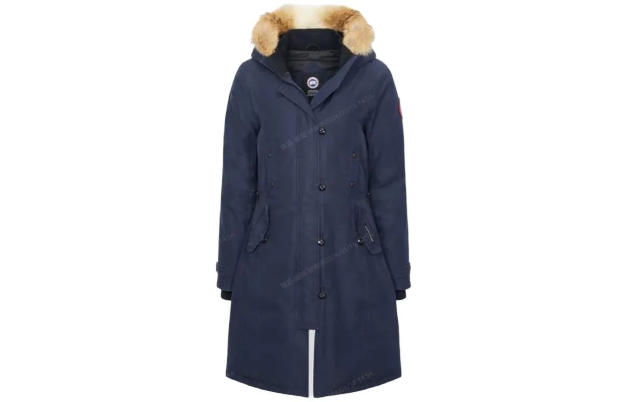 Canada Goose Куртка пуховая Kensington FW21 женская черная — фото 4