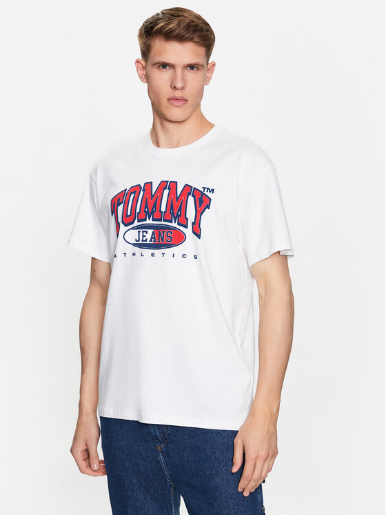 

Футболка свободного кроя Tommy Jeans, белый