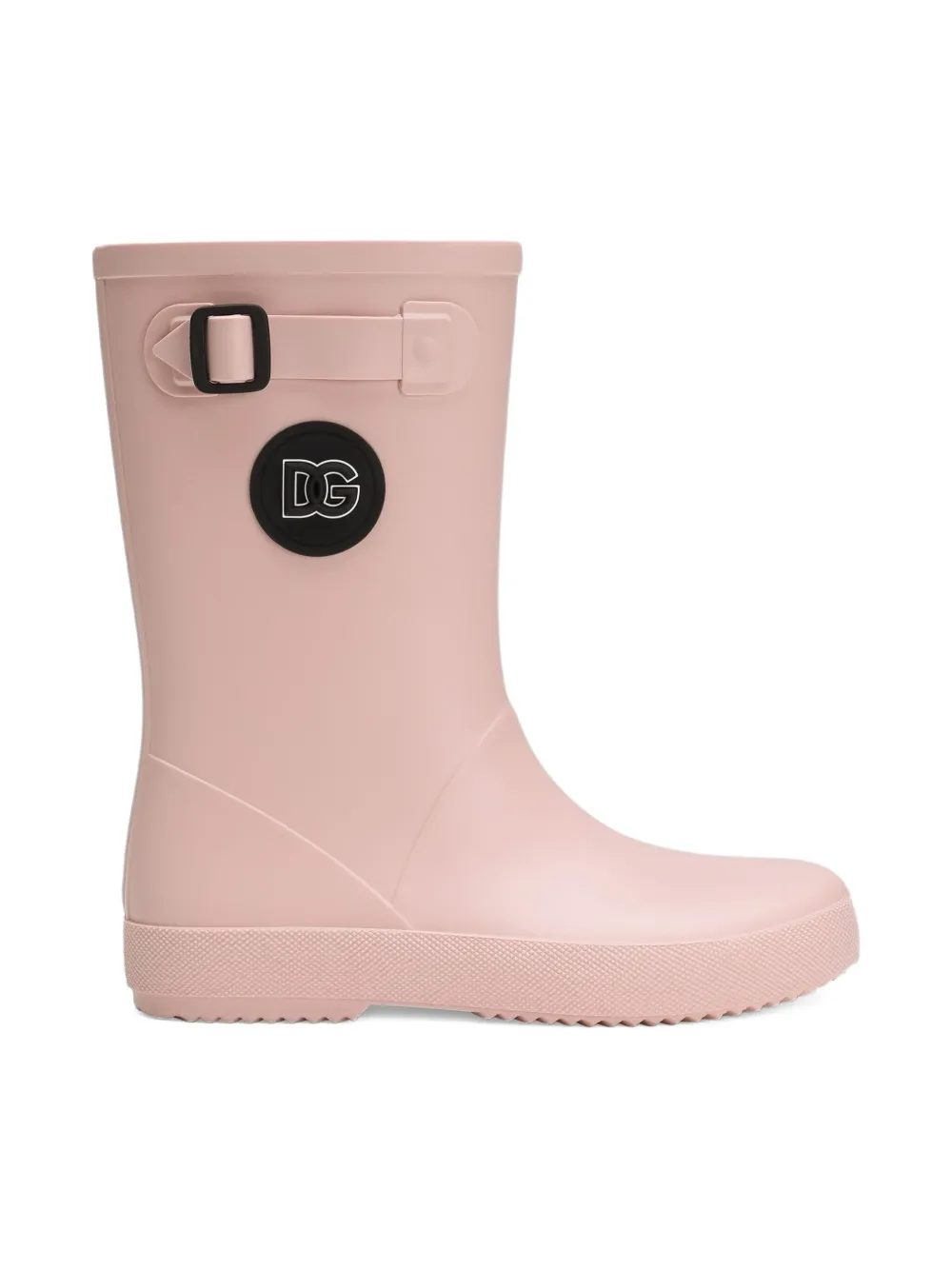 

Сапоги с пряжкой Dolce & Gabbana Kids, розовый