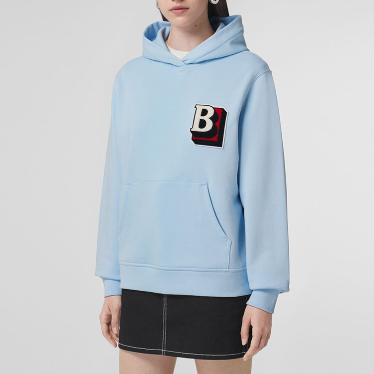 Толстовка Burberry, женская, синий — фото 3