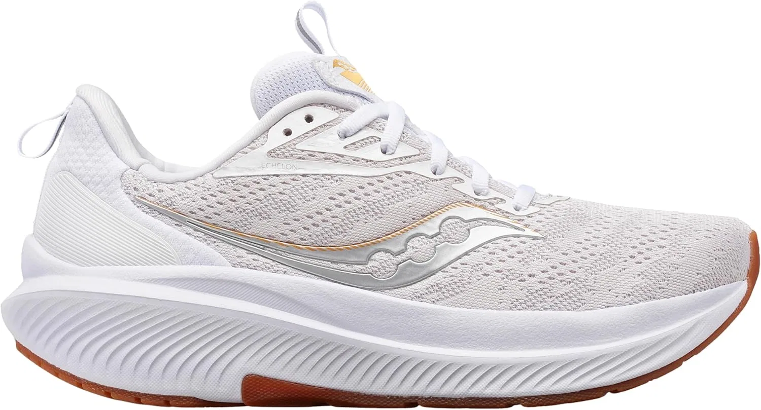Мужские беговые кроссовки Saucony Echelon 9, White Gum — фото 3