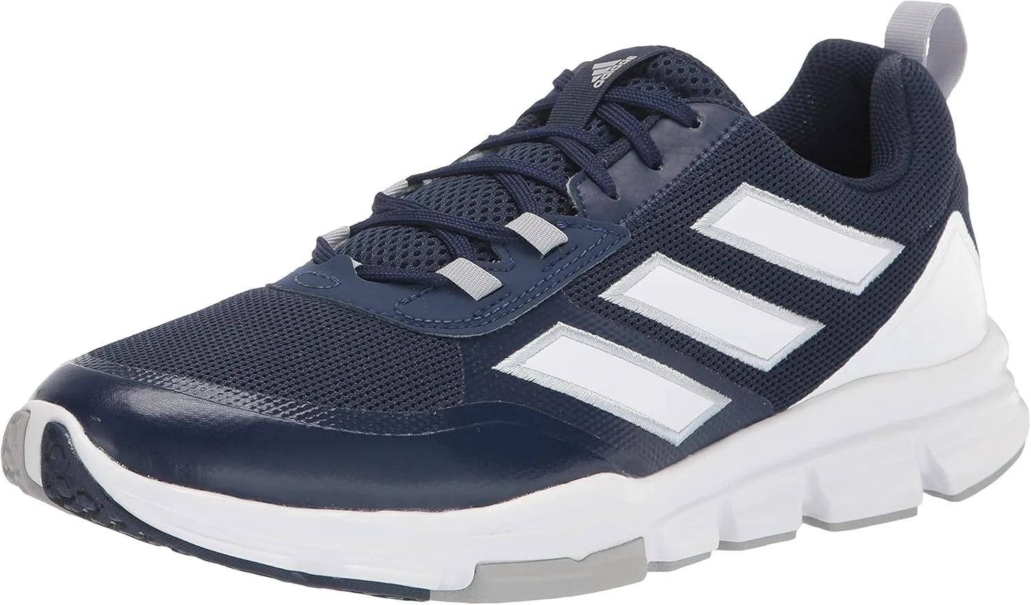 Мужские бейсбольные кроссовки Adidas Speed Trainer 5, белый/темно-синий