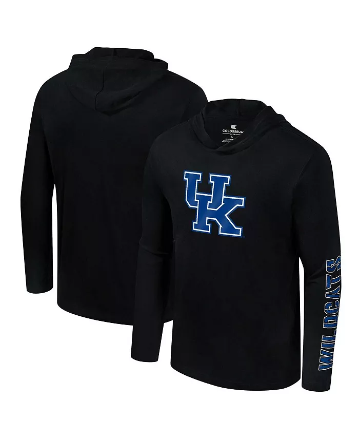 

Мужская худи с длинным рукавом Black Kentucky Wildcats Color Pop Active Blend 2-Hit Colosseum