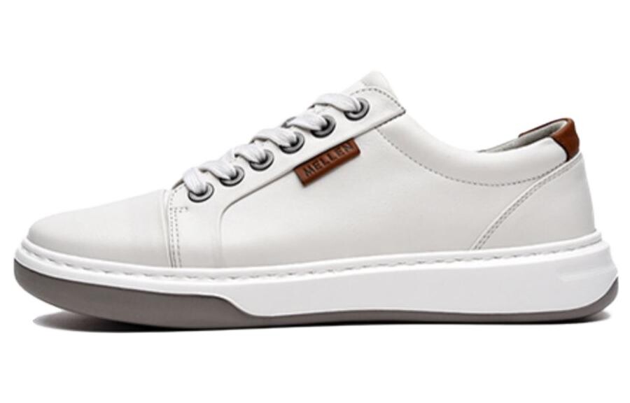 

Кеды мужские, обувь для скейтбординга низкая Mellen, белый