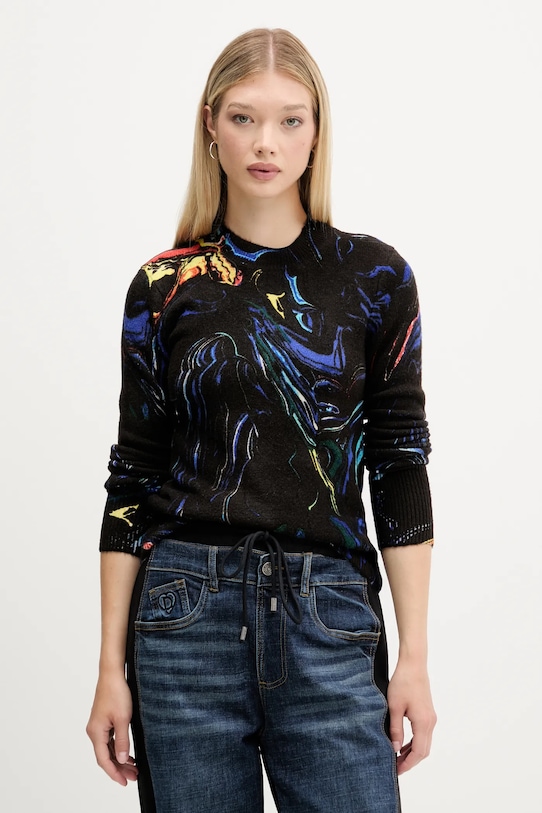 

Свитер Butterfly Lacroix Desigual, черный