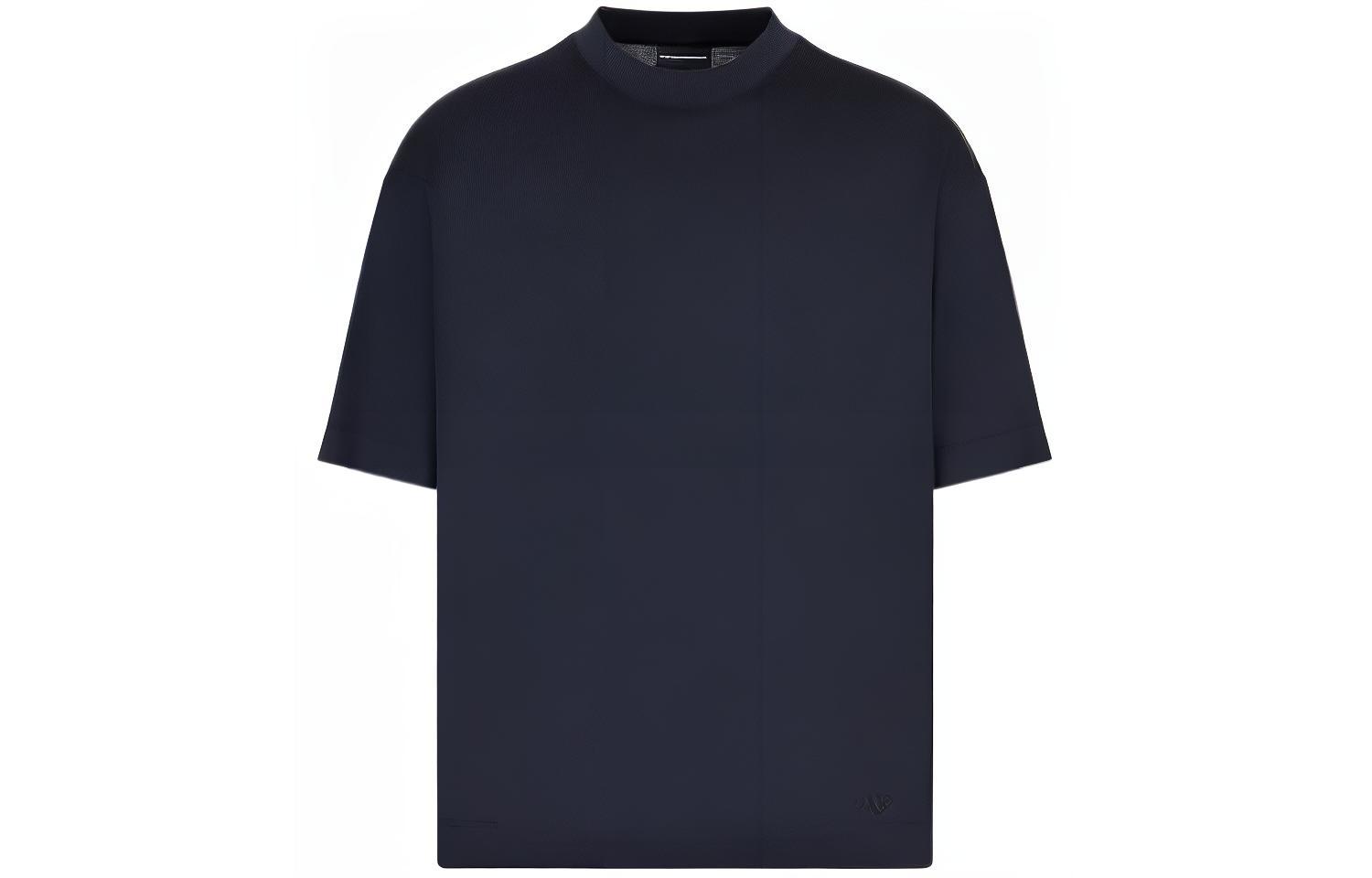 

EMPORIO ARMANI Футболка мужская морская синяя, Синий, EMPORIO ARMANI Футболка мужская морская синяя