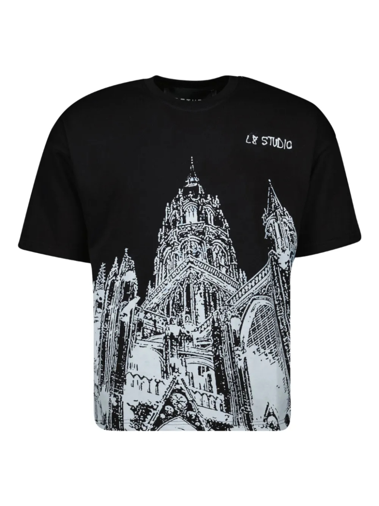 

Футболка с принтом L8 Studio Cathédrale, черный