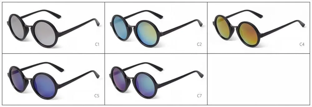 

Круглые панк-солнцезащитные очки для женщин и мужчин с защитой от УФ-излучения UV400 для занятий спортом на открытом воздухе, бега и езды на велосипеде Generic, C2