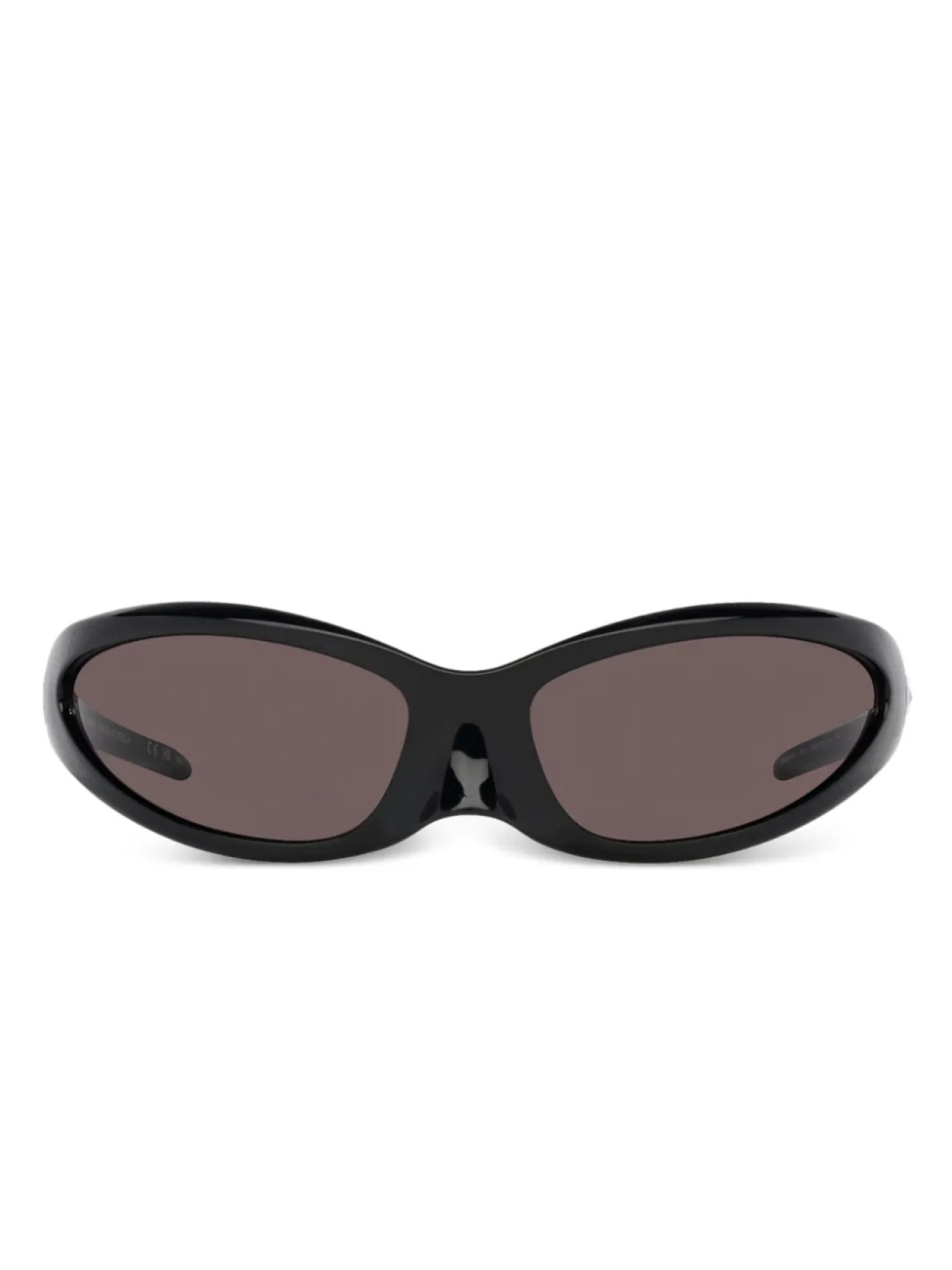 

Солнцезащитные очки Skin XXL в оправе 'кошачий глаз' Balenciaga Eyewear, черный