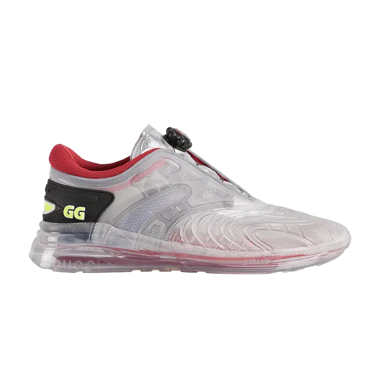 

Кроссовки Gucci Ultrapace R Transparent Red, белый