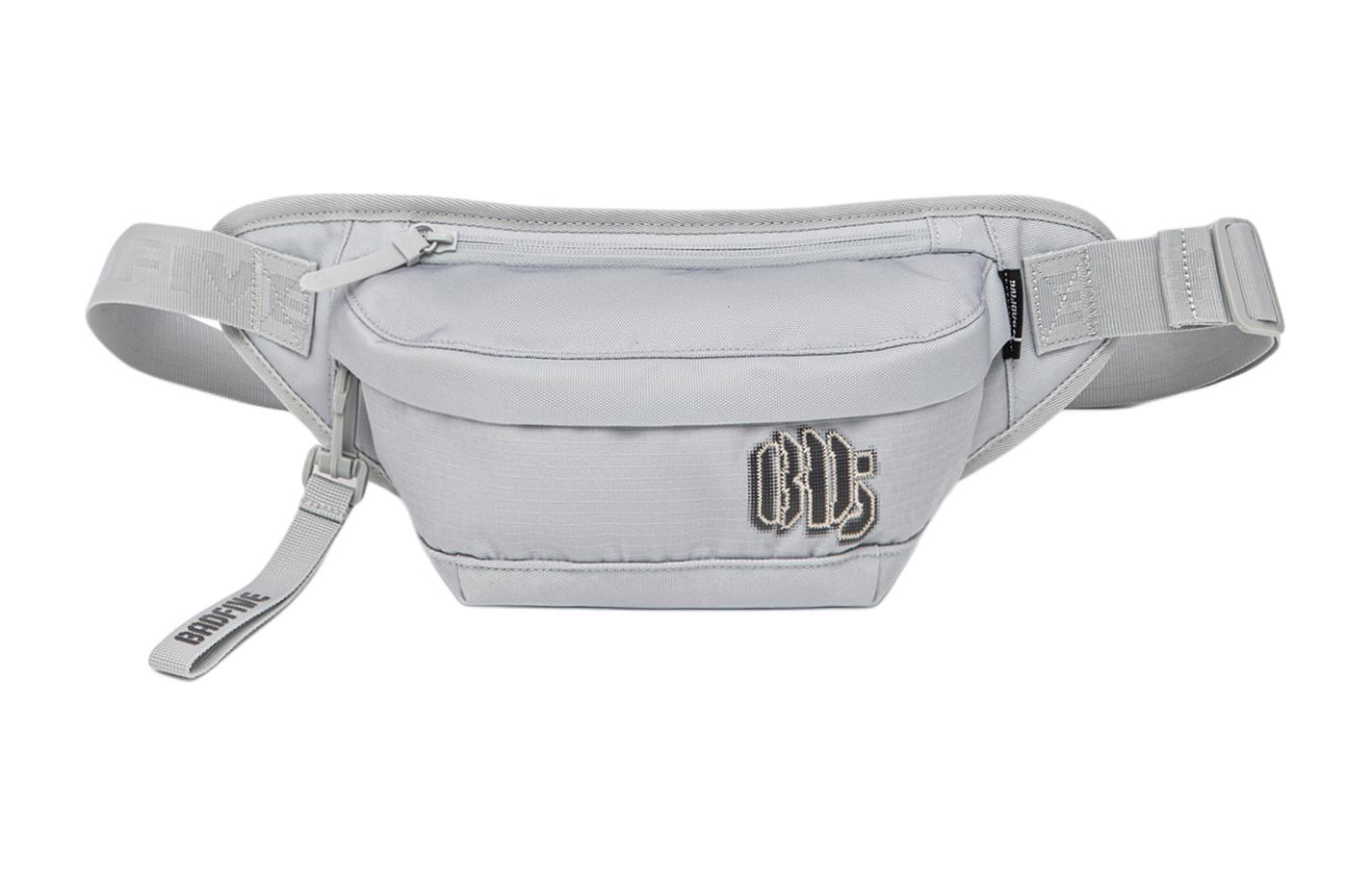 

Лининг Badfive полиэстеровая сумка через плечо унисекс туманно-серый