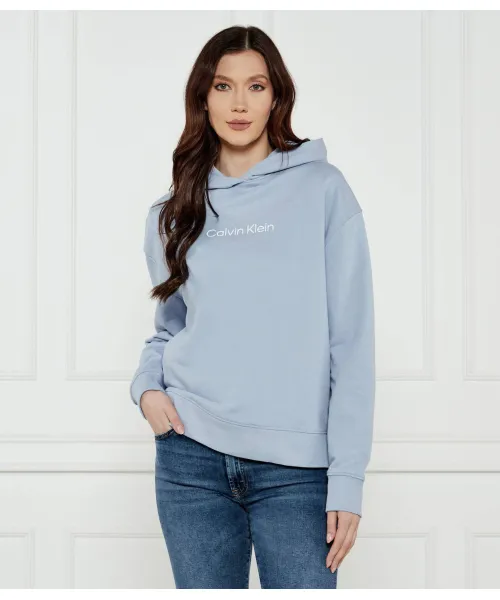

Толстовка с логотипом героя Regular fit Calvin Klein, синий