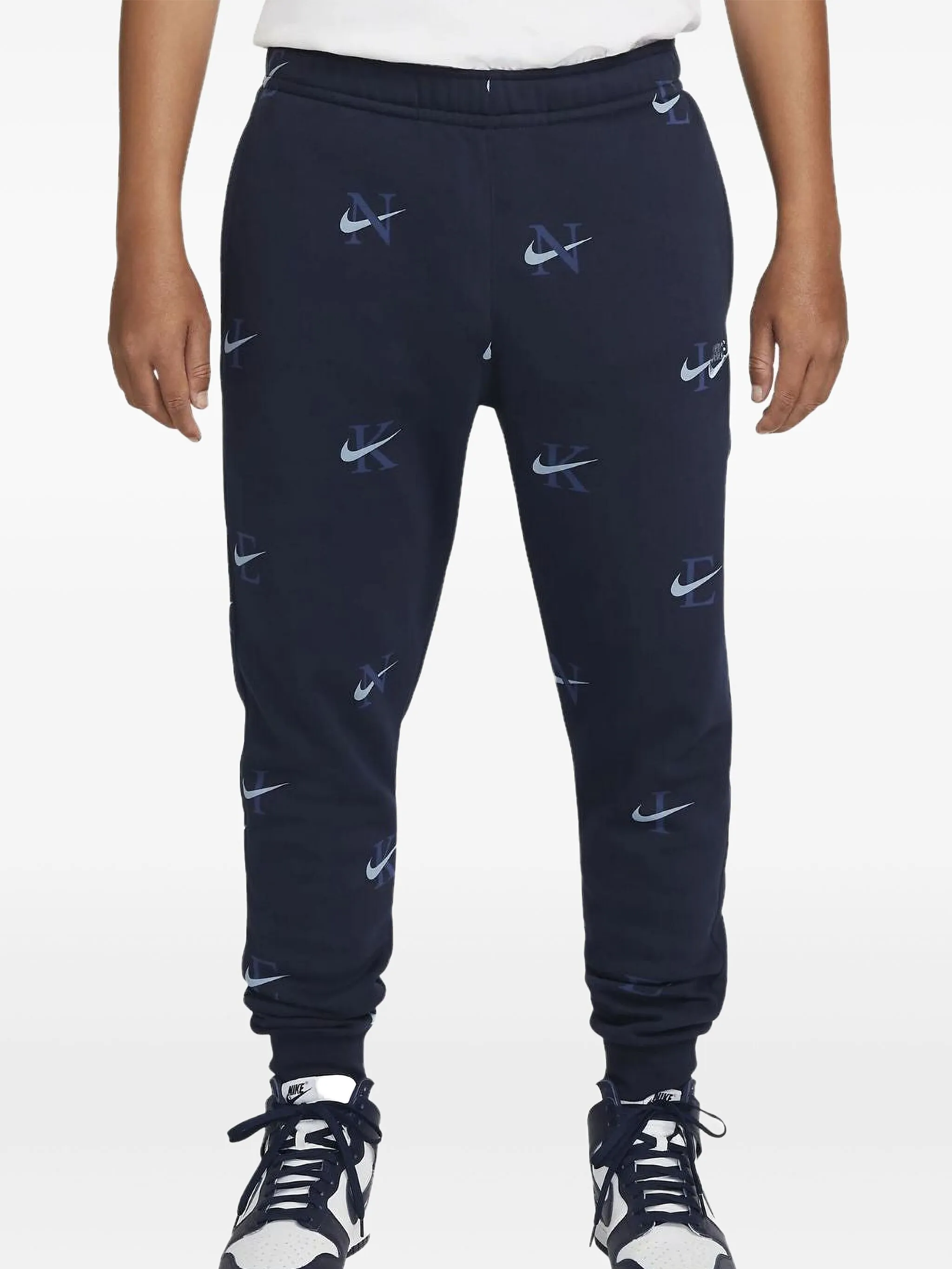 

Спортивные брюки Sportswear Club BB Aop Midnight Nike, синий
